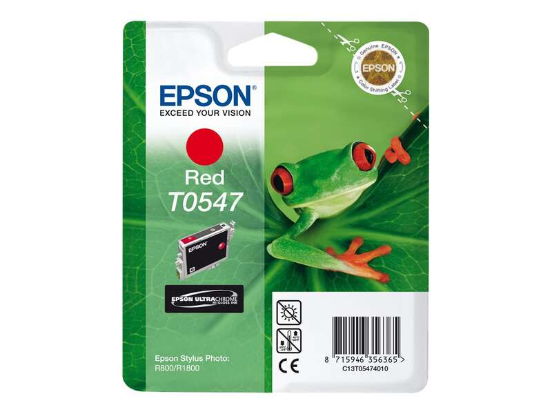 Epson T0547 Rojo Cartucho de Tinta Original