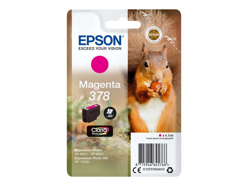 Epson 378 Magenta Cartucho de Tinta Original
