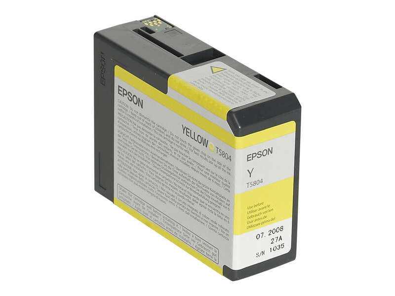 Epson T5804 Amarillo Cartucho de Tinta Original
