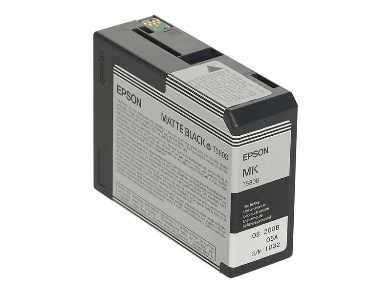 Epson T5808 Negro Mate Cartucho de Tinta Original