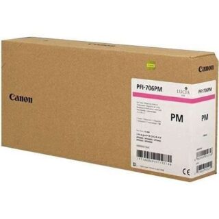 Canon PFI706 Magenta Photo Cartucho de Tinta Original