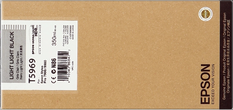 Epson T5969 Negro Light Light Cartucho de Tinta Original