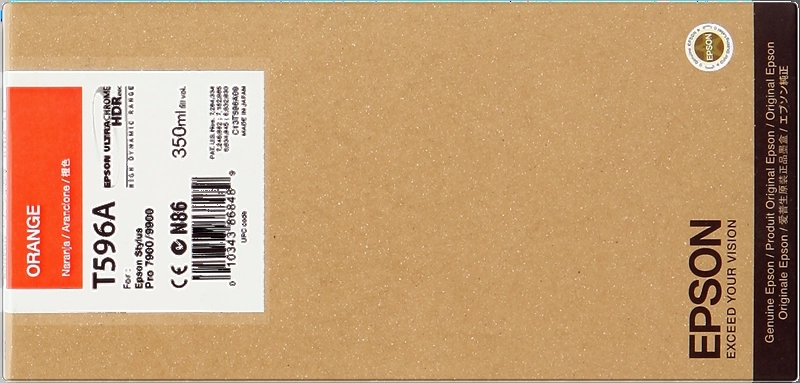Epson T596A Naranja Cartucho de Tinta Original