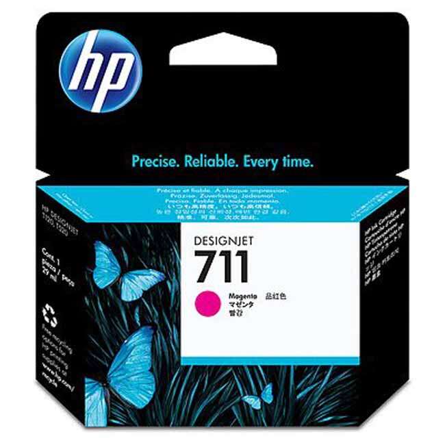 HP 711 Magenta Cartucho de Tinta Original