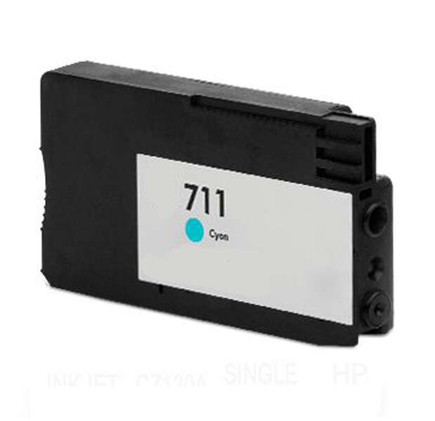 HP 711 Cyan Cartucho de Tinta Generico Tuink - Imagen 2
