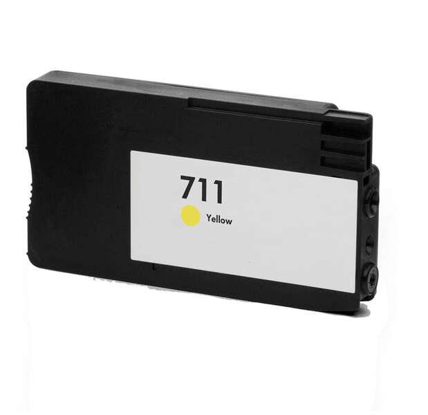 HP 711 Amarillo Cartucho de Tinta Generico Tuink - Imagen 2