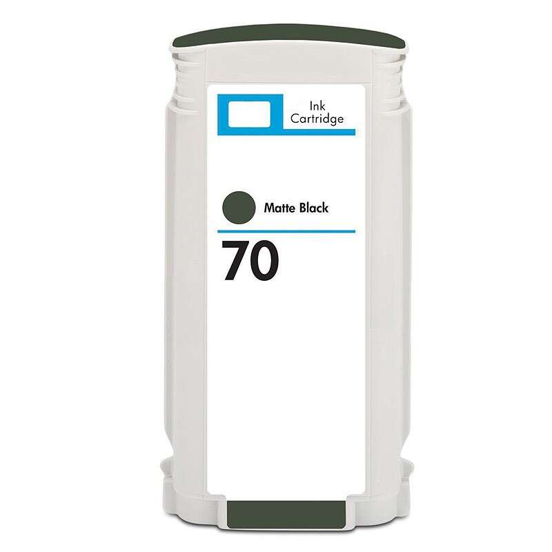 HP 70 Negro Mate Cartucho de Tinta Pigmentada Generico Tuink - Imagen 2