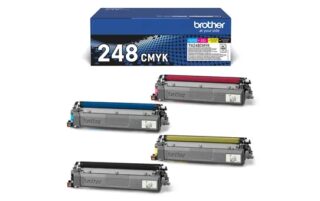 Brother TN248CMYK Pack de 4 Cartuchos de Toner Originales