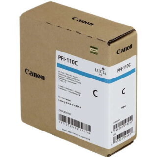 Canon PFI110 Cyan Cartucho de Tinta Original