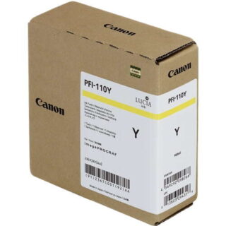 Canon PFI110 Amarillo Cartucho de Tinta Original