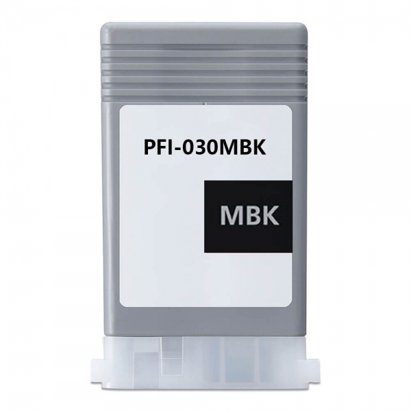 Canon PFI030 Negro Mate Cartucho de Tinta Pigmentada Generico Tuink - Imagen 2