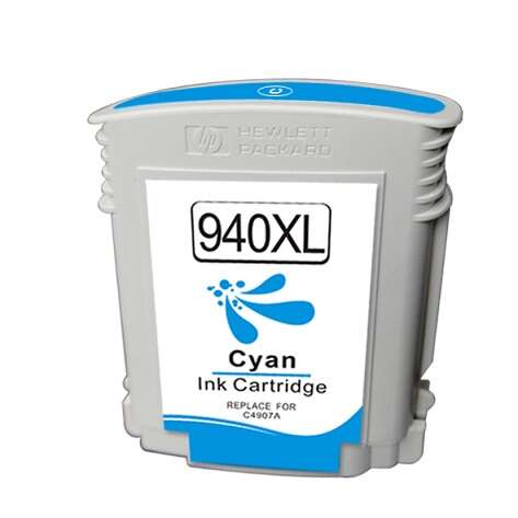HP 940XL Cyan Cartucho de Tinta Generico Tuink - Imagen 2