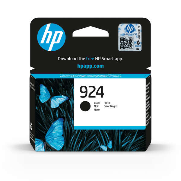 HP 924 Negro Cartucho de Tinta Original