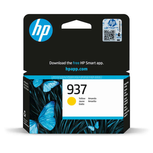 HP 937 Amarillo Cartucho de Tinta Original