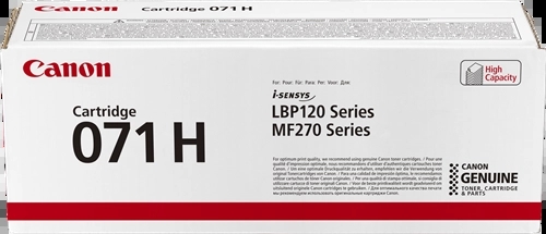 Canon 071H Negro Cartucho de Toner Original