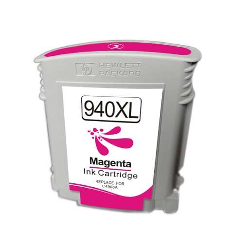 HP 940XL Magenta Cartucho de Tinta Generico Tuink - Imagen 2