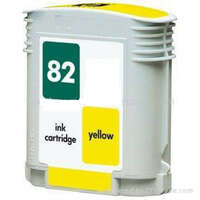 HP 82 Amarillo Cartucho de Tinta Generico Tuink - Imagen 2