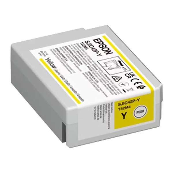 Epson SJIC42P-Y Amarillo Cartucho de Tinta Original