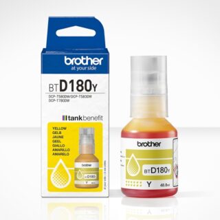 Brother BTD180Y Amarillo Botella de Tinta Original