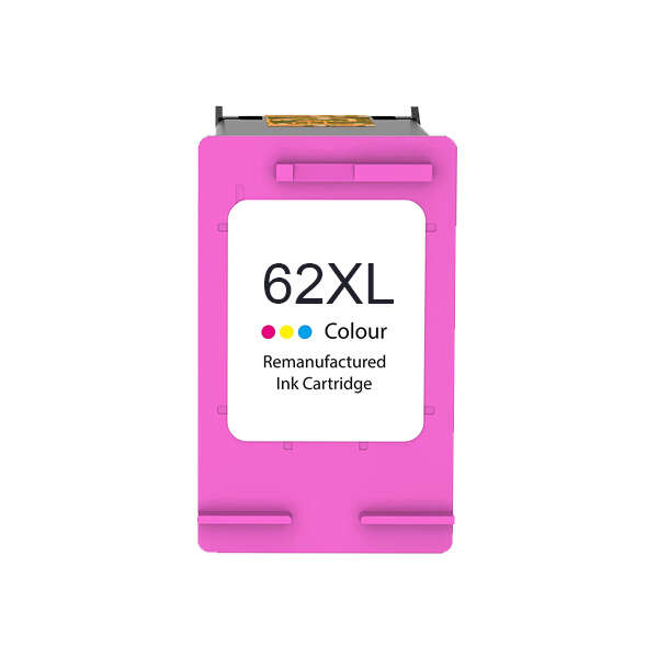HP 62XL Color Cartucho de Tinta Remanufacturado Tuink - Imagen 2