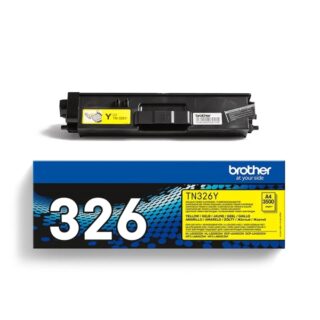 Brother TN326 Amarillo Cartucho de Toner Original