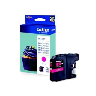 Brother LC123 Magenta Cartucho de Tinta Original