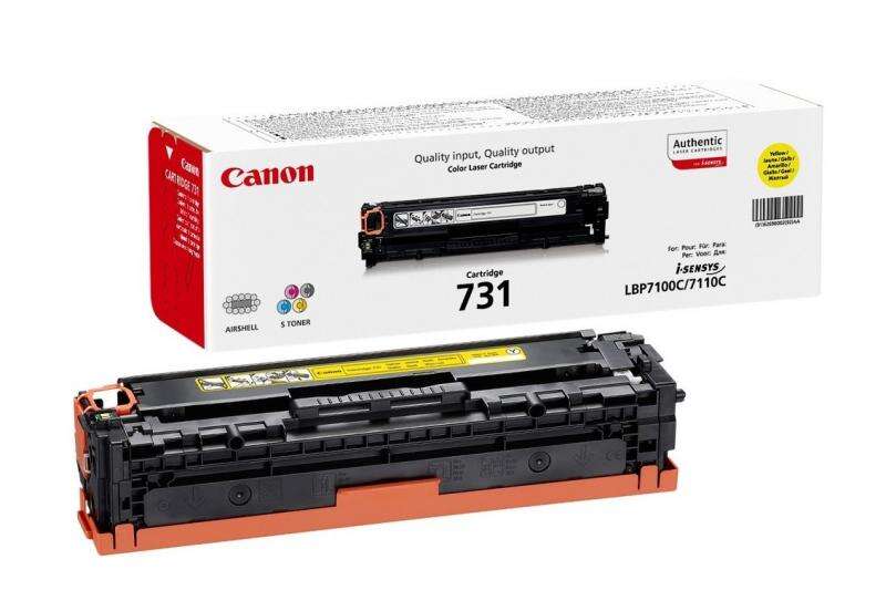 Canon 731 Amarillo Cartucho de Toner Original