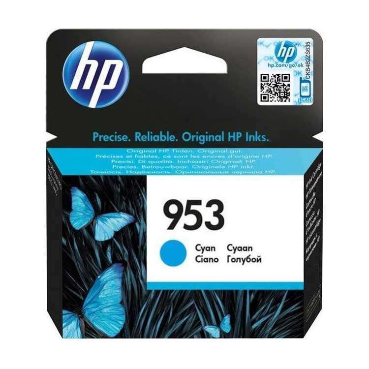 HP 953 Cyan Cartucho de Tinta Original