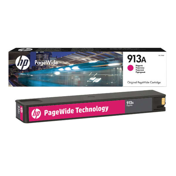 HP 913A Magenta Cartucho de Tinta Original