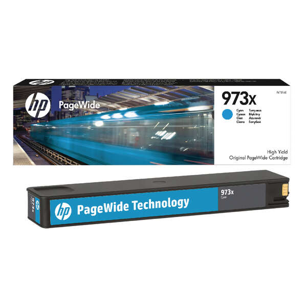 HP 973X Cyan Cartucho de Tinta Original