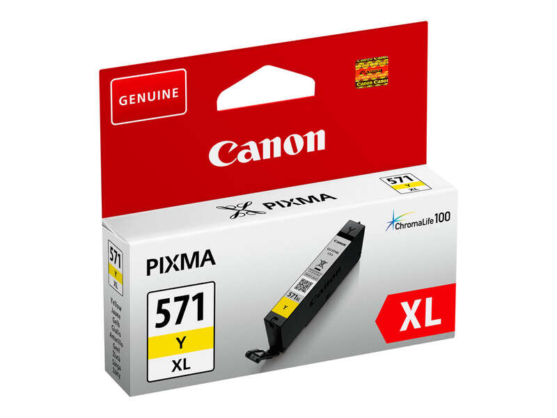 Canon CLI571XL Amarillo Cartucho de Tinta Original