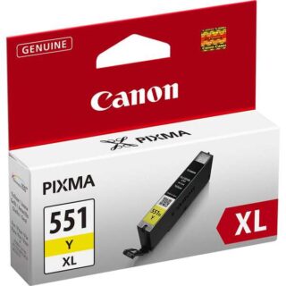 Canon CLI551XL Amarillo Cartucho de Tinta Original