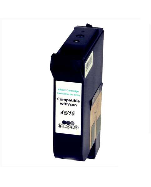 HP 45/15 Negro Cartucho de Tinta Pigmentada Generico Tuink - Imagen 2