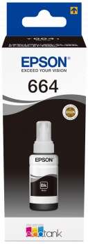 Epson T6641 Negro Botella de Tinta Original