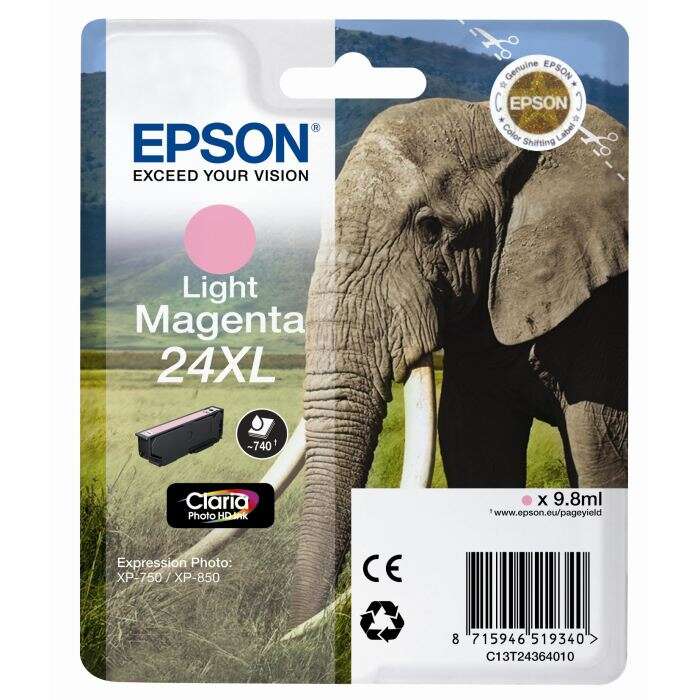 Epson T2436 (24XL) Magenta Light Cartucho de Tinta Original