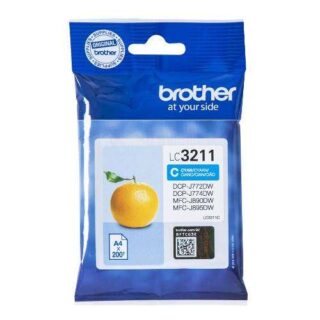 Brother LC3211 Cyan Cartucho de Tinta Original