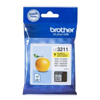 Brother LC3211 Amarillo Cartucho de Tinta Original
