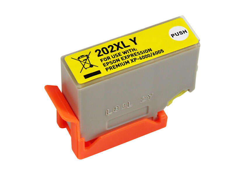 Epson 202XL Amarillo Cartucho de Tinta Generico Tuink - Imagen 2