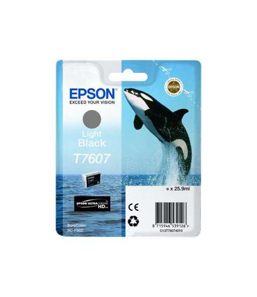 Epson T7607 Negro Light Cartucho de Tinta Original