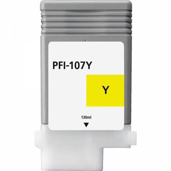 Canon PFI107 Amarillo Cartucho de Tinta Generico Tuink - Imagen 2