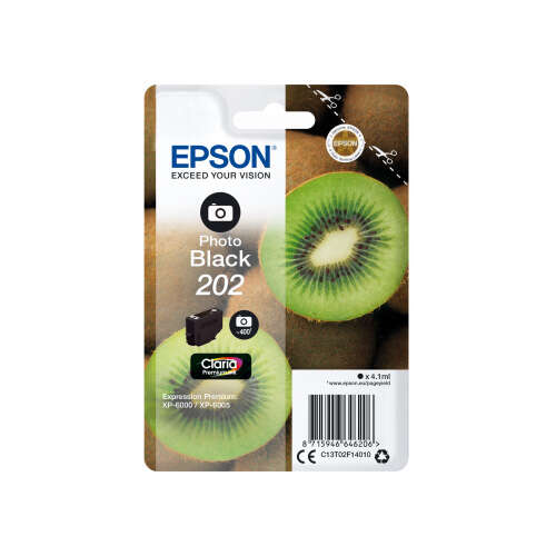 Epson 202 Negro Photo Cartucho de Tinta Original