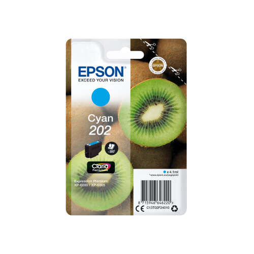 Epson 202 Cyan Cartucho de Tinta Original
