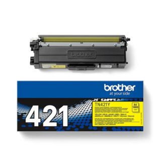 Brother TN421 Amarillo Cartucho de Toner Original