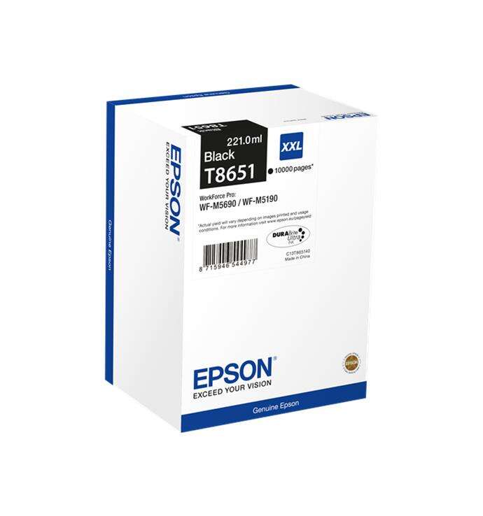 Epson T8651 Negro Cartucho de Tinta Original