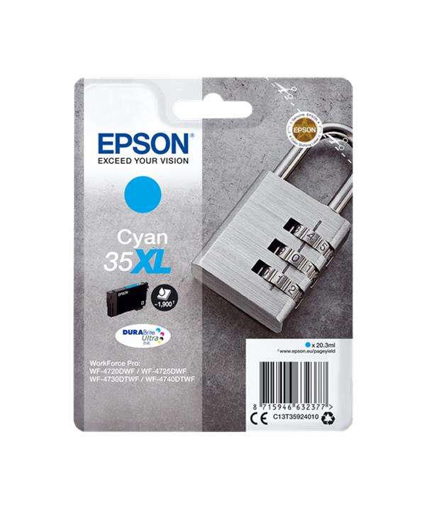 Epson T3592 (35XL) Cyan Cartucho de Tinta Original