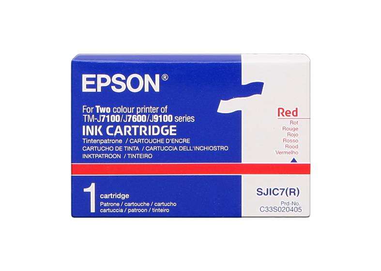 Epson SJIC7 Rojo Cartucho de Tinta Original