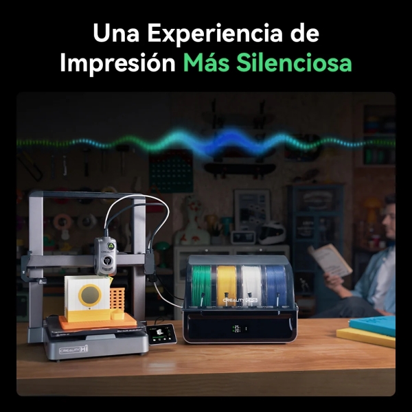 Creality Hi Combo Impresora 3D Abierta + Unidad CFS - Imagen 5